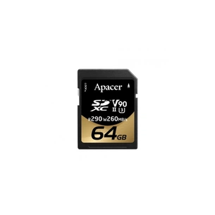 Карта пам'яті Apacer 64GB SD class 10 UHS-II U3 (AP64GSDXC10V9-R) зображення 1