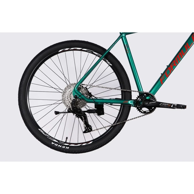 Велосипед Formula 29" ZEPHYR 1.0 HDD рама-21" AL 2026 темно-сріблястий з зеленим (OPS-FR-29-453) - изображение 5