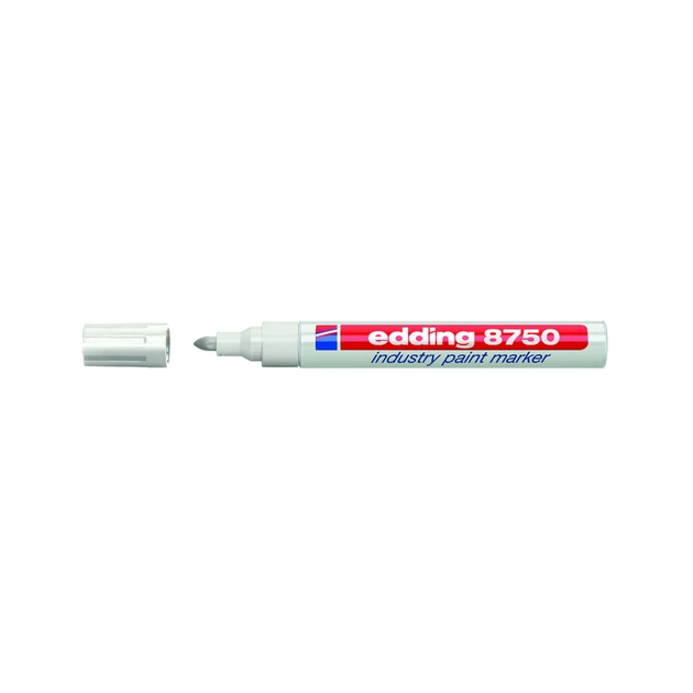 Маркер Edding Industry Paint e-8750 2-4мм(for dusty surfaces) white (e-8750/011) - picture 1