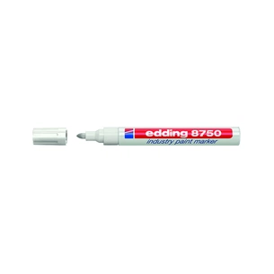Маркер Edding Industry Paint e-8750 2-4мм(for dusty surfaces) white (e-8750/011) изображение 1