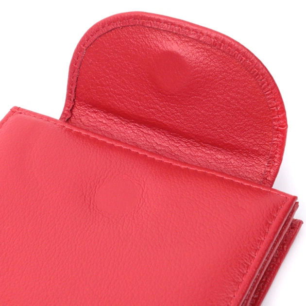 Гаманець ST Leather З натуральної шкіри Червоний (22712) - picture 6