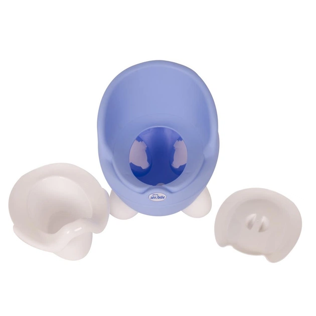 Горщик Sevi Bebe стільчик 66 Блакитний (8692241106614) - зображення 3