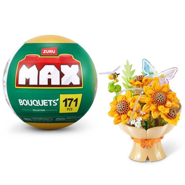 Конструктор Max Bouquets S1 Букет соняшників 171 елемент (83248DGQ8) - зображення 1