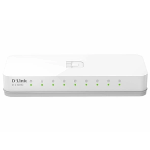 Комутатор мережевий D-Link DES-1008C зображення 1