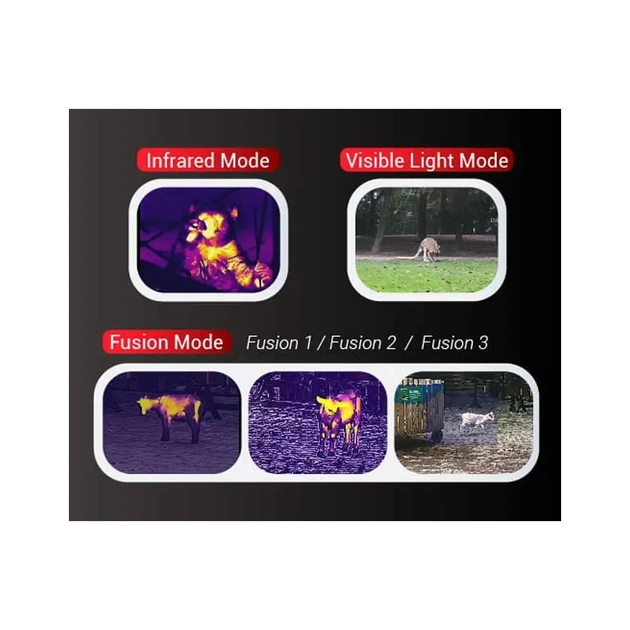 Монокуляр Guide тепловізійний/цифровий TL650 2,8-22,4x50 640х48012m з далекоміром 1400 м (TL650) - picture 7