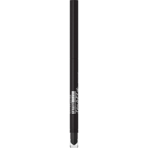 Олівець для очей Maybelline New York Tattoo Studio Smokey Eyeliner 01 - Чорний (3600531638948) - picture 1