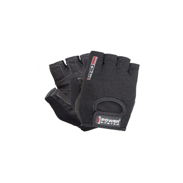 Рукавички для фітнесу Power System Pro Grip PS-2250 Black M (PS-2250_M_Black) - изображение 1