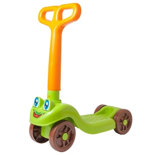 Самокат Технок Зелений з жовтим (3473) зображення 1