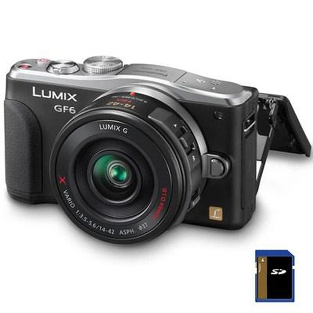 Цифровий фотоапарат Panasonic DMC-GF6X black 14-42mm kit (DMC-GF6XEE-K) - изображение 1