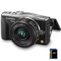 Цифровий фотоапарат Panasonic DMC-GF6X black 14-42mm kit (DMC-GF6XEE-K) - зменшене зображення 1