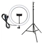 Набор блогера UFT LED лампа 30 см + штатив 2м + держатель (UFTTLL04) - уменьшенное изображение 4