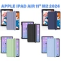 Чохол до планшета BeCover Tri Fold Hard TPU Apple iPad Air 11" M2/M3 (2024/2025) Deep Blue (711401) - зменшене зображення 7