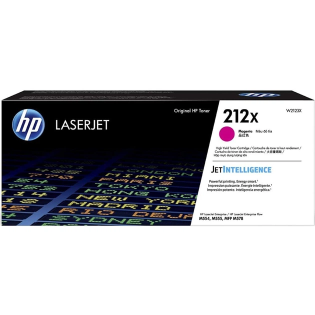 Картридж HP CLJ 212X Magenta 10K (W2123X) - изображение 1