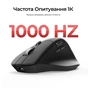 Мишка Keychron M6S Wireless/Bluetooth/USB Black (M6S-A72) - зменшене зображення 8