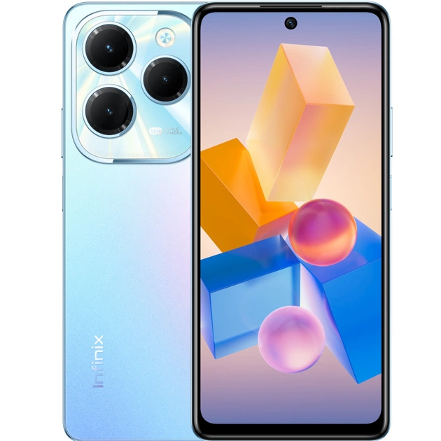 Мобільний телефон Infinix Hot 40 8/256Gb NFC Palm Blue (4894947012068) - зображення 1