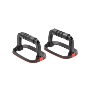 Упори для віджимань Adidas Performance Push Up Bars ADAC-12232 Чорний/Червоний (885652021579) зображення 1