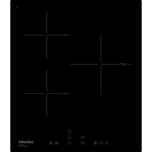 Варочна поверхня Interline HIV 740 SIB BG зображення 1