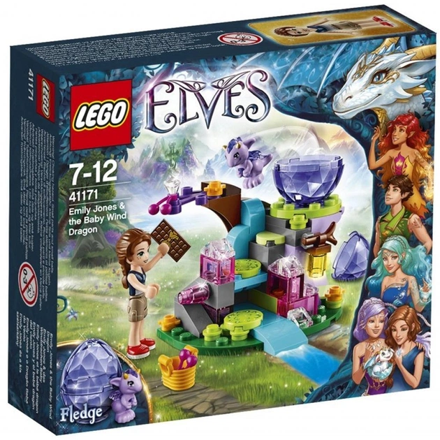 Конструктор LEGO Elves Емілі Джонс і дракончик вітру (41171) - зображення 1