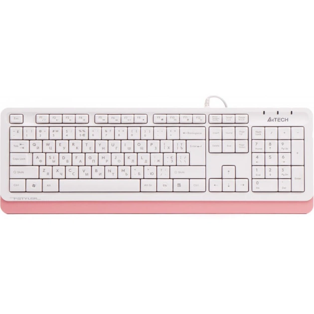 Клавіатура A4Tech FK10 Pink - зображення 1