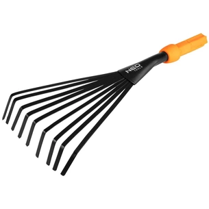 Граблі Neo Tools віяло, садові, ширина 12.5см, 33см, система NEO Click, 0.15кг (95-075) зображення 1