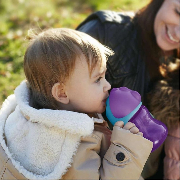 Поїльник-непроливайка Philips AVENT з трубочкою 210 мл 9 міс+, бузковий (SCF796/02) - picture 3