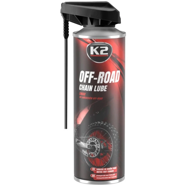 Смазка автомобильная K2 Off PRO Chain Lube 250мл (W139) - изображение 1