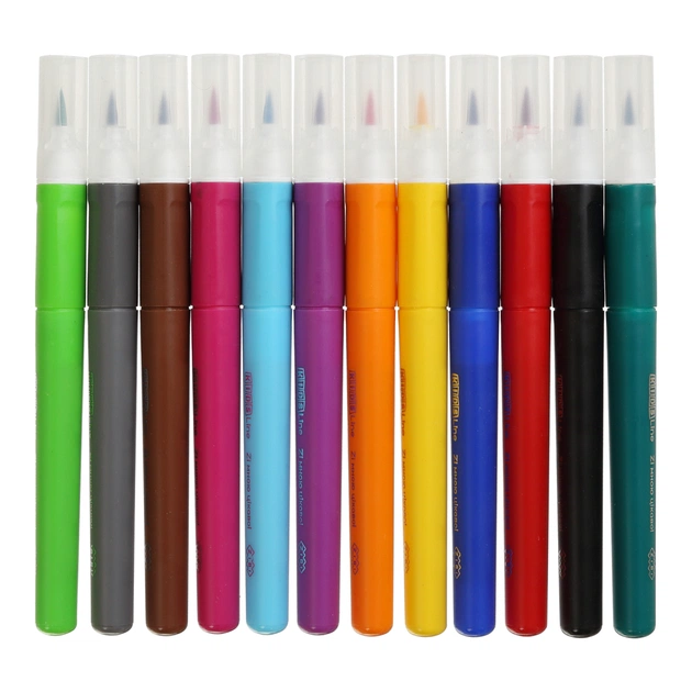 Фломастери ZiBi KIDS Line JUMBO брашеві 12 кольорів (ZB.2822) - picture 3