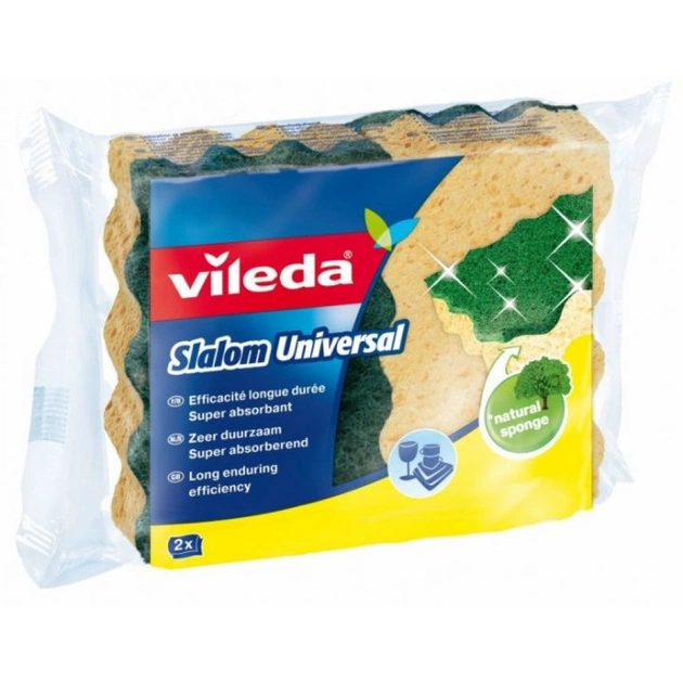 Губки кухонні Vileda Slalom Universal 2 шт. (3161460001406) - зображення 1