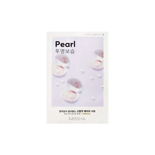 Маска для обличчя Missha Airy Fit Pearl Sheet Mask Перли 19 г (8809581454781) зображення 1
