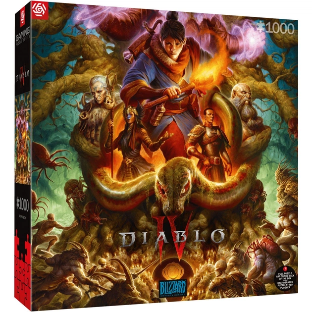 Пазл GoodLoot Diablo IV Horadrim 1000 елементів (5908305246787) - зображення 1