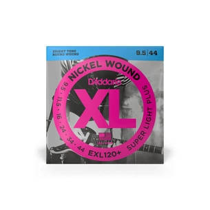 Струни для гітари D'Addario XL Nickel Wound Super Light Plus (9.5-44) (EXL120+) зображення 1