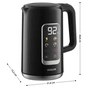 Електрочайник Sencor SWK0951BK - зменшене зображення 4