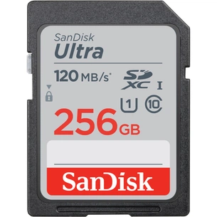 Карта пам'яті SanDisk 256GB SD class 10 UHS-I Ultra (SDSDUN4-256G-GN6IN) зображення 1