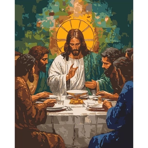 Картина по номерам Santi Свята вечеря 40х50 см (955773) зображення 1