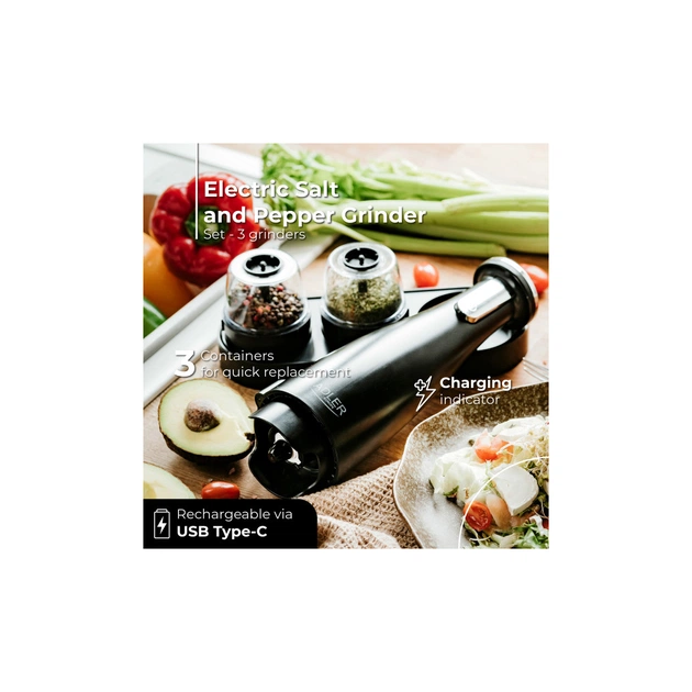 Млинок для спецій Adler AD 4449 black (AD4449B) - picture 10