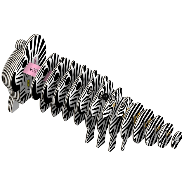 Пазл Eugy 3D Зоопарк Зебра (XEG-011) - picture 3