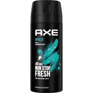 Дезодорант AXE Apollo спрей 150 мл (8720181031625/8720181554360) изображение 1