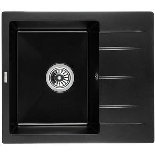 Мийка кухонна GRANADO MADRID black shine (gr1601) зображення 1