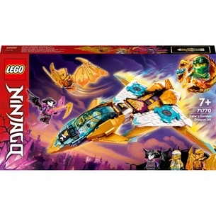 Конструктор LEGO Ninjago Літак Золотого дракона Зейна 258 деталей (71770) зображення 1