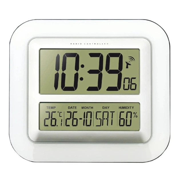 Настільний годинник Technoline Silver (WS8006) (DAS301789) - picture 1