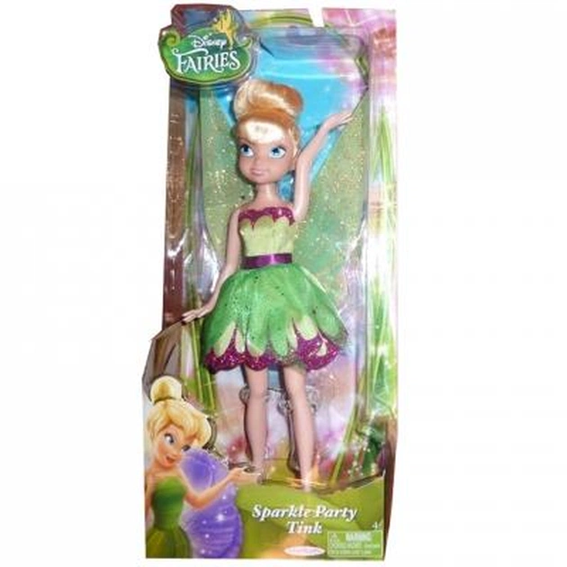 Лялька Disney Fairies Jakks Фея Дзвіночок Блискуча вечірка (51356) - зображення 1