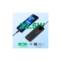 Батарея універсальна Choetech 10000mAh 22.5W, PD, QC/3.0, USB-A, USB-C, Black (B728-CCBK) - зменшене зображення 5