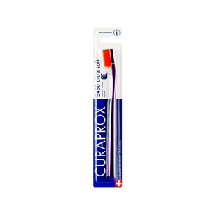 Зубна щітка Curaprox CS 5460 Ultra Soft Ультрам'яка D 0.10 мм Фіолетова з помаранчевою щетиною (CS 5460-36) зображення 1