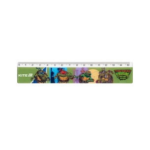Лінійка Kite Ninja Turtles, 15 см (NT25-090) изображение 1