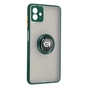Чохол до мобільного телефона Armorstandart Frosted Matte Ring Samsung A04 (A045) Dark Green (ARM68343) - зменшене зображення 1