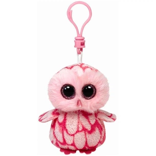 М'яка іграшка Ty Рожева сова Pinky, 12 см (36594) зображення 1