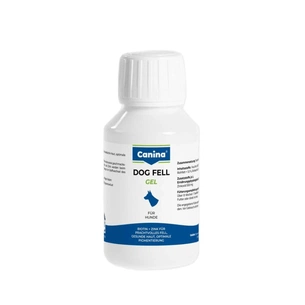 Вітаміни для собак Canina Dog Fell Gel Біотин + цинк для дрібних собак 100 мл (4027565130900) зображення 1