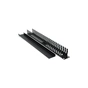Кабельний організатор Voltronic 19" 1U/24Port з кришкою, корпус метал (26001) - зменшене зображення 2