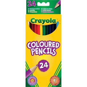 Олівці кольорові Crayola 24 шт (256246.012) зображення 1