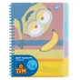 Зошит Yes А5 Minions пластикова обкладинка 80 аркушів, лінія (765739) - зменшене зображення 1